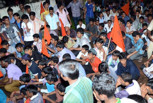 ABVP protest 1